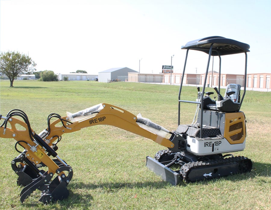 IRE18P compact excavator for sale at Glenpool Camper Sales & Storage