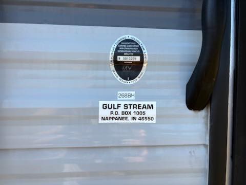 Used 2021 Gulf Stream RV 268BH  dealer inventory - gallery image 7 stocked at Glenpool Camper Sales near Tulsa